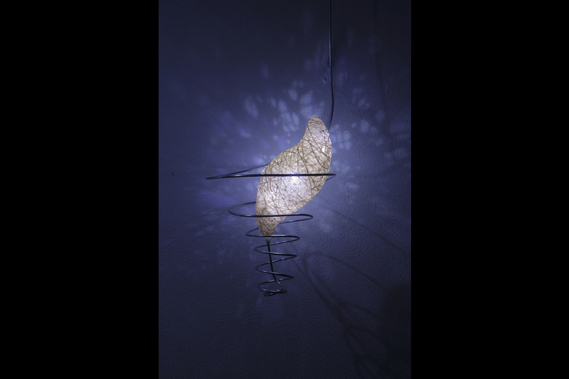 光造形作家　篠崎里美さんの展示会で照明を担当しました。PHOTO BY　加藤英弘